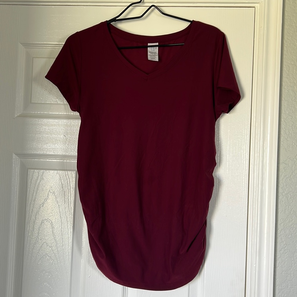 Medium Time & Try maternity shirt.